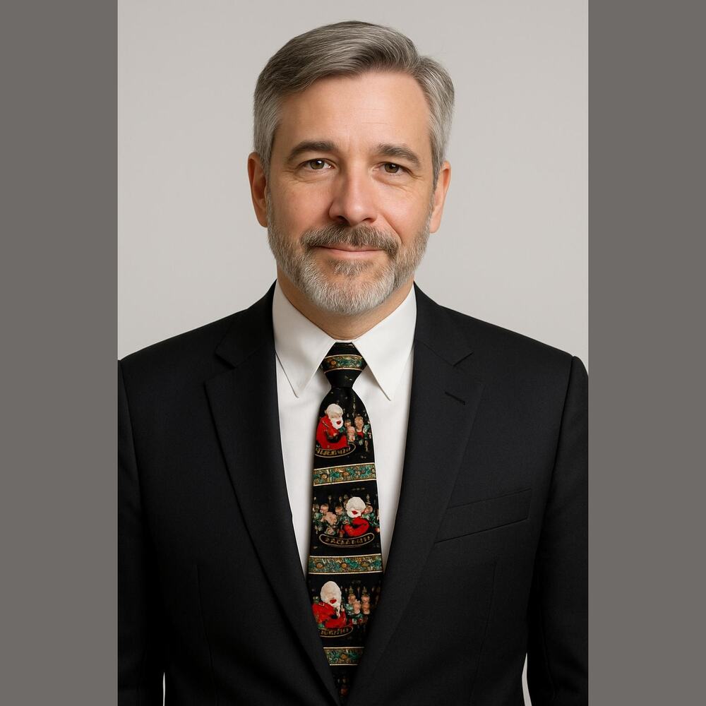 Holidays Christmas Santa Reindeer Sleight Festive Holiday Novelty Mens Silk Tie